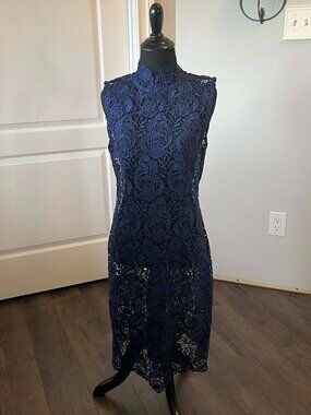 Gracia Lace Sheath Dress Women's size Large